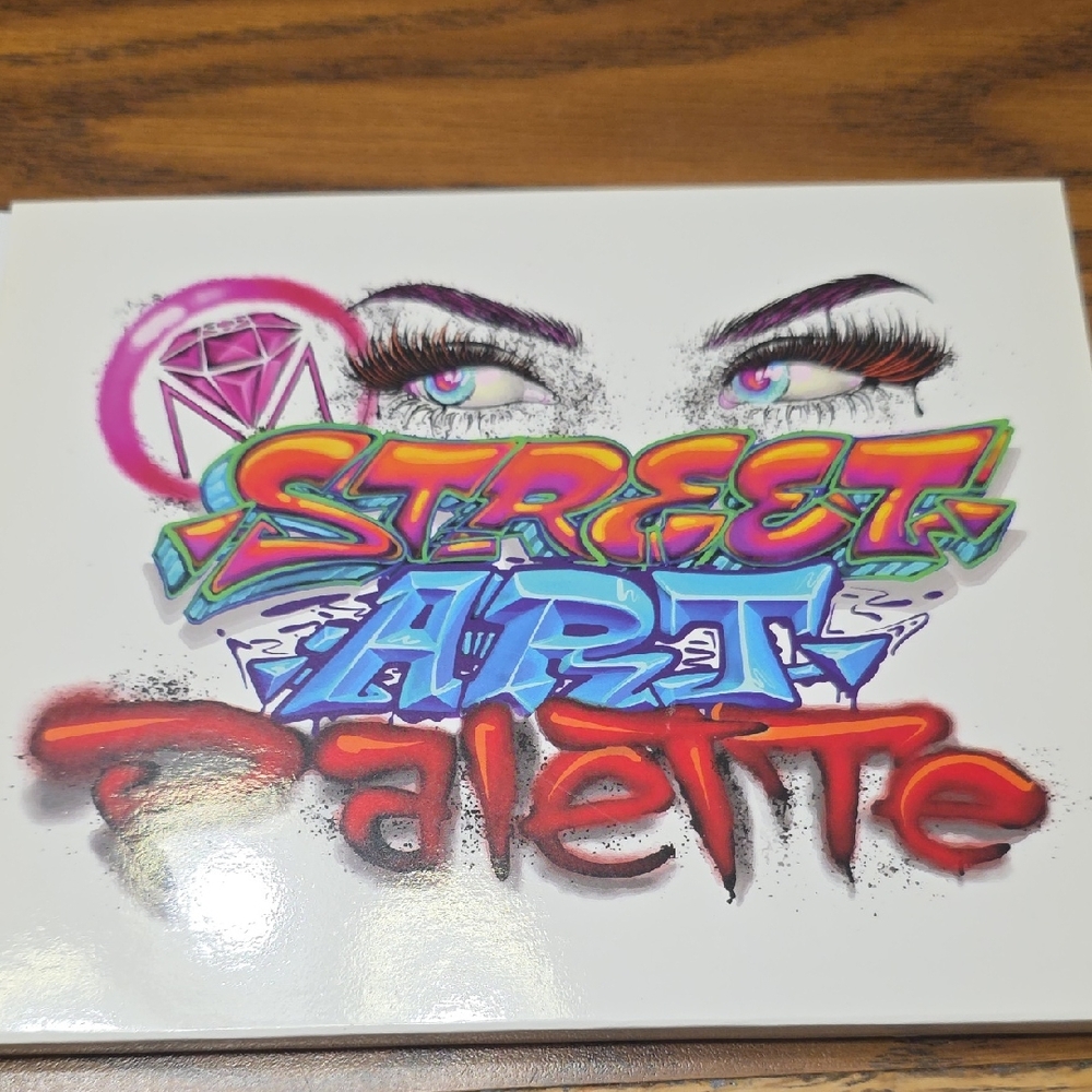 Vibrant Street Art Eyeshadow Palette